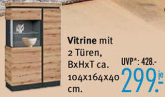 Trends Möbel Vitrine Angebot