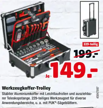 Hagebau Werkzeugkoffer Trolley Angebot