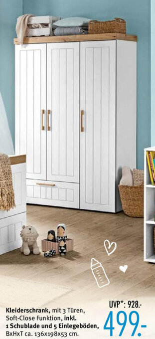 Trends Möbel Kleiderschrank Angebot