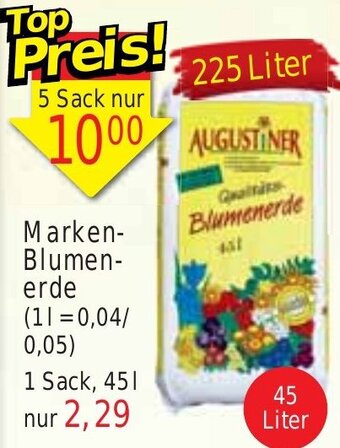 Wiglo Wunderland Marken-Blumenerde 45 Liter Angebot