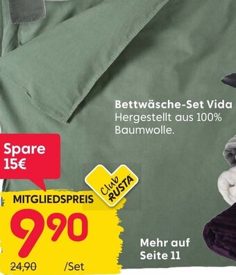 Rusta Bettwäsche-Set Vida Angebot