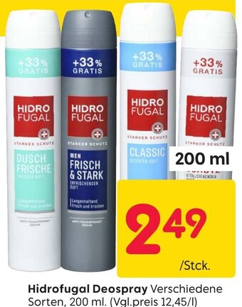 Rusta Hidrofugal Deospray 200 ml Angebot