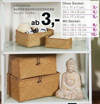 KODi SEEGRAS-AUFBEWAHRUNGSKORB Versch. Größen. Angebot