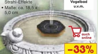 Netto Marken-Discount Solar-gartenfontäne Angebot