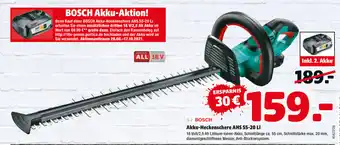 Hagebau Bosch Akku Heckenschere AHS 55-20 Li Angebot