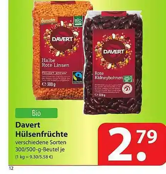 Famila Nord Ost Davert Hülsenfrüchte Bio Angebot