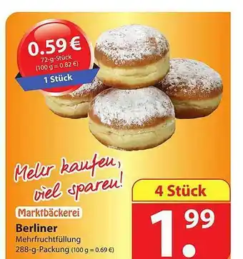 Famila Nord Ost Berliner Marktbäckerei Angebot