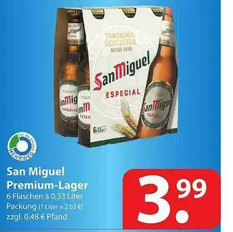 Famila Nord Ost San Miguel Premium-lager Angebot