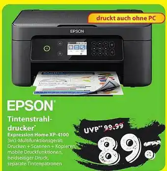 Famila Nord Ost Epson Tintenstrahl-drucker Angebot