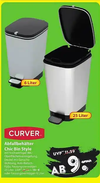 Famila Nord Ost Curver Abfallbehälter Chic Bin Style Angebot