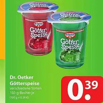 Famila Nord Ost Dr. Oetker Götterspeise Angebot