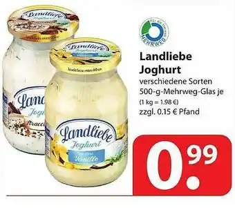 Famila Nord Ost Landliebe Joghurt Angebot