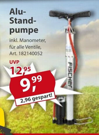 Sonderpreis Baumarkt FISCHER Alu-Stand-pumpe Angebot