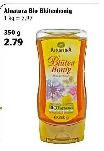 Globus Alnatura Bio Blütenhonig Angebot