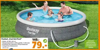 Globus Baumarkt Bestway Fast Set Pool Angebot