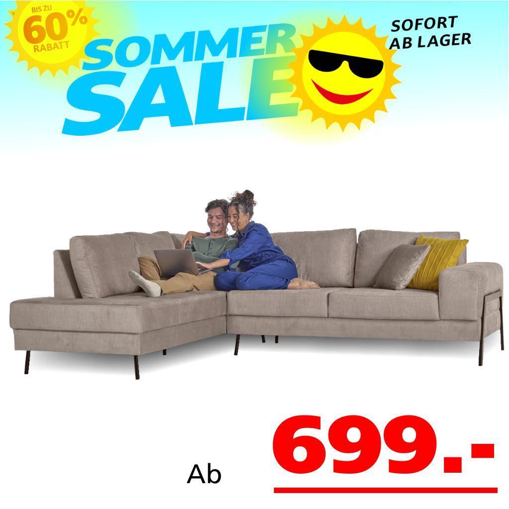 Seats and sofas porto ecksofa Angebot bei Seats and Sofas