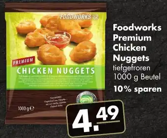 Handelshof Foodworks Premium Chicken Nuggets 1000g Beutel Angebot