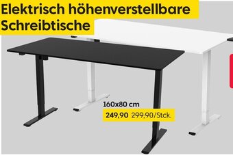 Rusta Elektrisch höhenverstellbare Schreibtische 160 x 80 cm Angebot