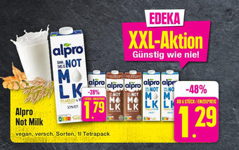 Edeka Alpro Not Milk 1L Angebot