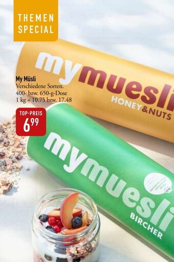 Galeria Markthalle mymuesli 400g Angebot