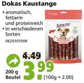 Globus Baumarkt Dokas Kaustange 200g Angebot