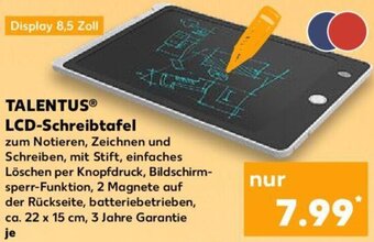 Kaufland TALENTUSⓇ LCD-Schreibtafel Angebot