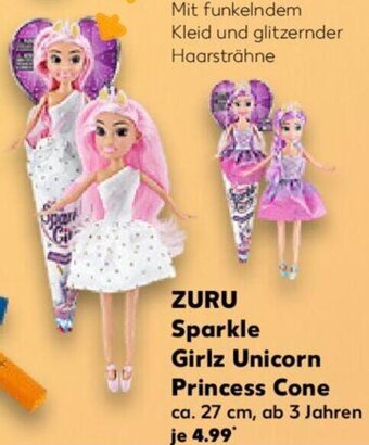 Kaufland ZURU Sparkle Girlz Unicorn Princess Cone Angebot