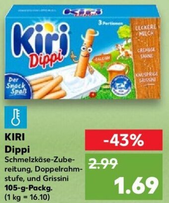 Kaufland KIRI Dippi 105 g Packg. Angebot