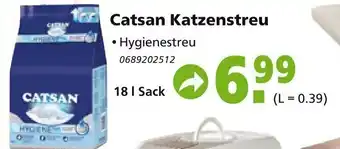 Globus Baumarkt Catsan Katzenstreu 18L Angebot