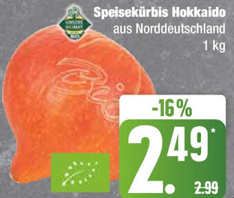 Edeka Speisekürbis Hokkaido 1 kg Angebot