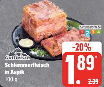 Edeka Gutfleisch Schlemmerfleisch in Aspik 100 g Angebot