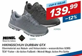 Hervis Hikingschuh Durban GTX Angebot