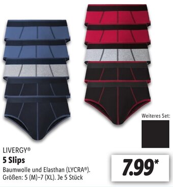 Livergy best sale heren slips