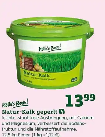 Pflanzen Kölle Kölle's Beste Natur Kalk geperlt Angebot