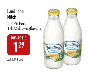 Galeria Markthalle Landliebe Milch 1L Angebot