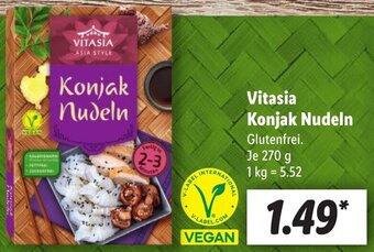 Lidl Vitasia Konjak Nudeln 270 g Angebot