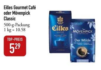 Galeria Markthalle Eilles Gourmet Café oder Mövenpick Classic 500-g Angebot