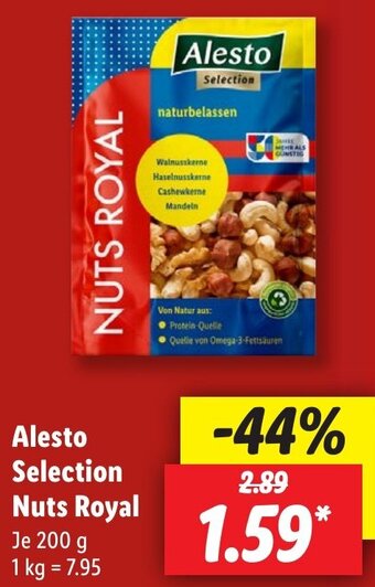 Lidl Alesto Selection Nuts Royal 200 g Angebot