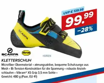 Hervis Scarpa Kletterschuh Angebot