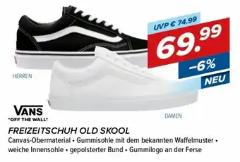 Hervis Vans off the Wall Freizeitschuh Old Skool Angebot