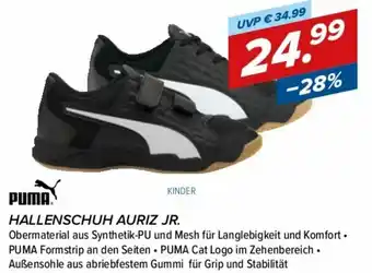 Hervis Puma Hallenschuh Auriz Jr. Angebot