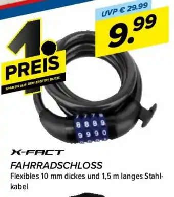 Hervis X-Fact Fahrradschloss Angebot