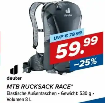 Hervis Deuter MTB Rucksack Race Angebot