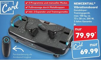 Kaufland NEWCENTIALⓇ Vibrationsboard Angebot