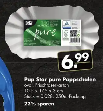 Handelshof Pap Star pure Pappschalen Angebot