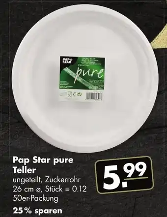 Handelshof Pap Star pure Teller Angebot