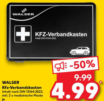 Kaufland WALSER Kfz-Verbandskasten Angebot