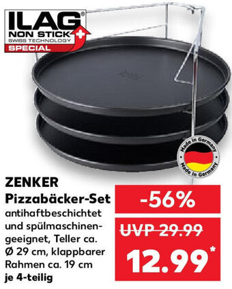 Kaufland ZENKER Pizzabäcker-Set 4-teilig Angebot