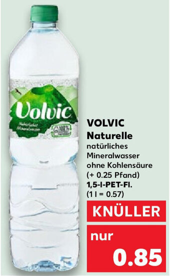 Kaufland VOLVIC Naturelle 1,5 L-PET-Fl. Angebot