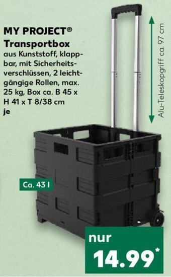 Kaufland MY PROJECTⓇ Transportbox Angebot